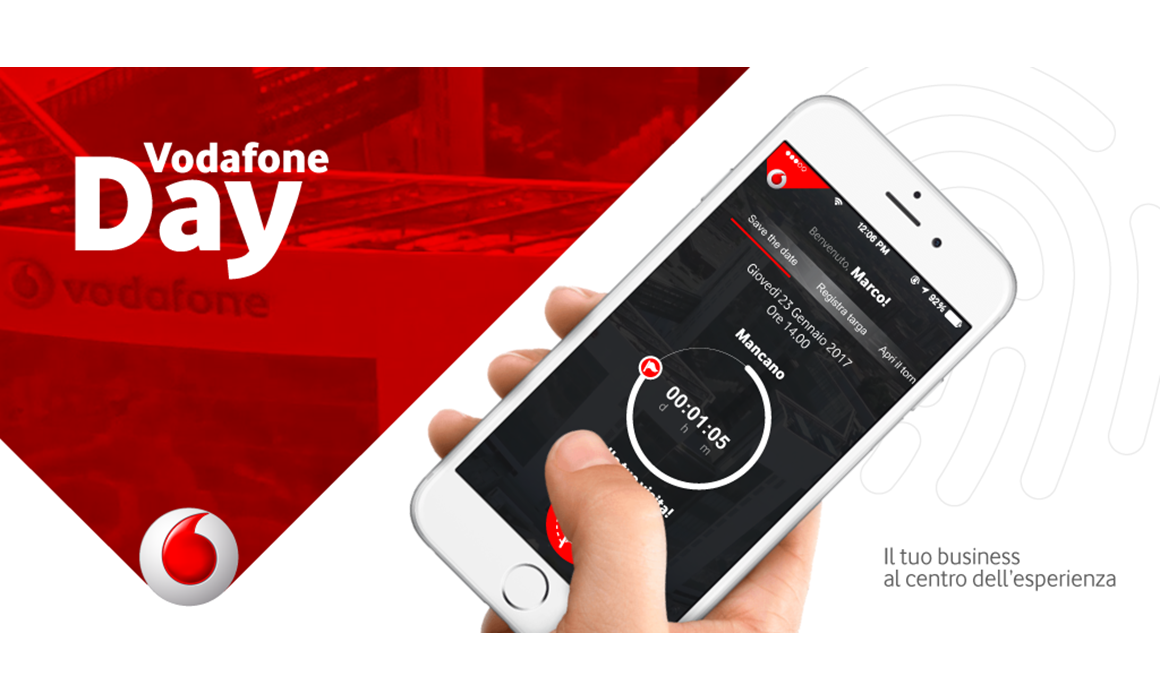 Vodafone Day: Vodafone sceglie ancora una volta Laser